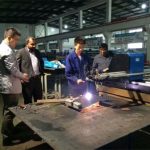 Proveedor chino CNC tipo pórtico máquina de corte por plasma