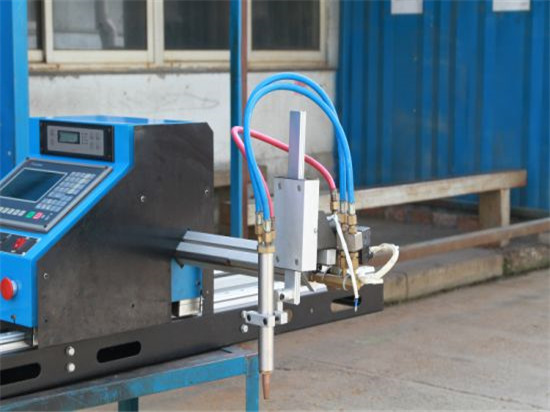 Máquina de corte por llama de plasma de pórtico CNC para chapa de hierro