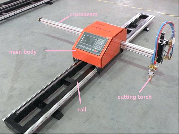 Máquina de corte por plasma para corte de metales 1500 * 3000mm cnc