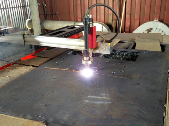 CNC máquina de corte de placa de acero suave máquina de corte de metal plasma portátil