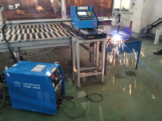 Máquina de metal CNC de corte por plasma de llama portátil para acero inoxidable, acero al carbono y con componentes baratos.