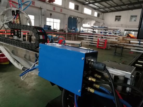 Jiaxin pórtico máquina de corte por plasma cnc plasam máquina de corte para chapa de acero inoxidable / acero al carbono