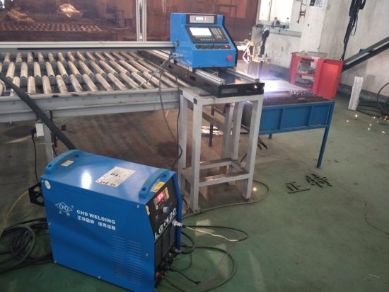 Máquina de corte por plasma de mesa CNC para lámina de cobre / metal