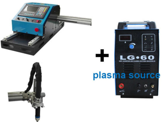 Máquina de corte de plasma titanio cs hoja de metal