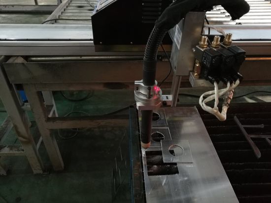 CNC tipo pórtico máquina de corte por plasma oxy llama para corte de chapa