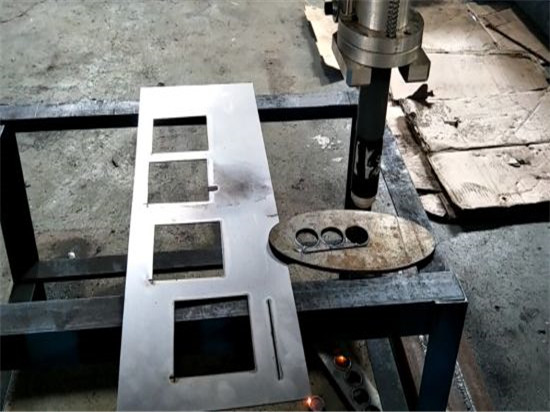 Máquina de corte de plasma CNC en voladizo portátil para, ss, perfil de aluminio