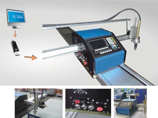Máquina de corte por plasma CNC para cortador de plasma de metal, acero inoxidable, hierro, tablero de aluminio