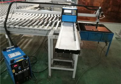 Máquina de corte por plasma de alta definición portátil CNC, máquina de corte por aire de llama