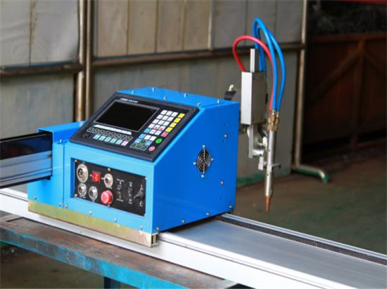 Máquina de corte por plasma CNC y máquina de corte por plasma tipo pórtico, corte de chapa de acero y precio de fábrica de taladradoras