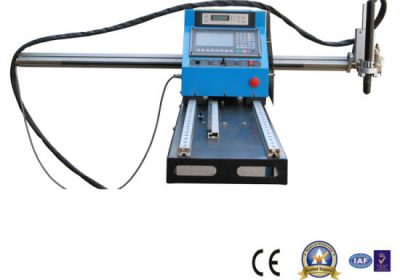 Máquina de corte por plasma CNC tipo pórtico, corte de chapa de acero y precio de fábrica de las máquinas de perforación