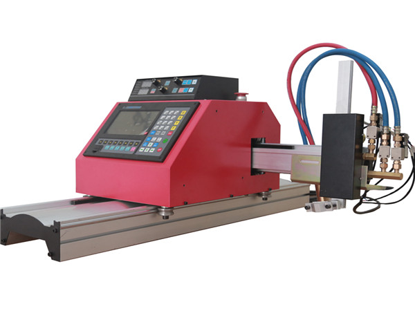Máquina de corte CNC de mesa de plasma para acero inoxidable / acero / cobre.